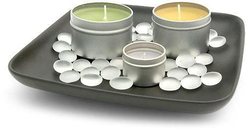 aluminium candle tins