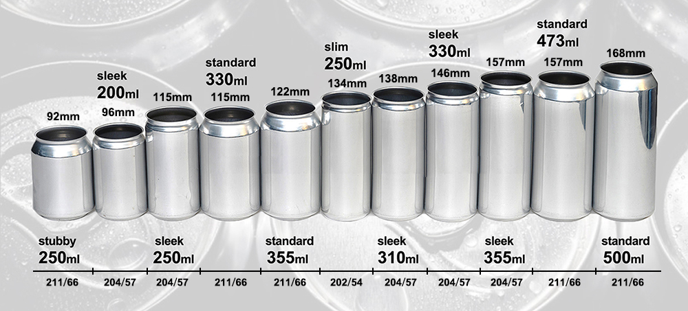 Cannette / canette en aluminium de 473 ml (16 oz) avec couvercle