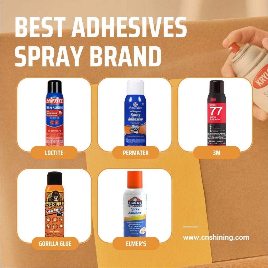 Elmer's Spray Adhesives in Adhesives & Glues 