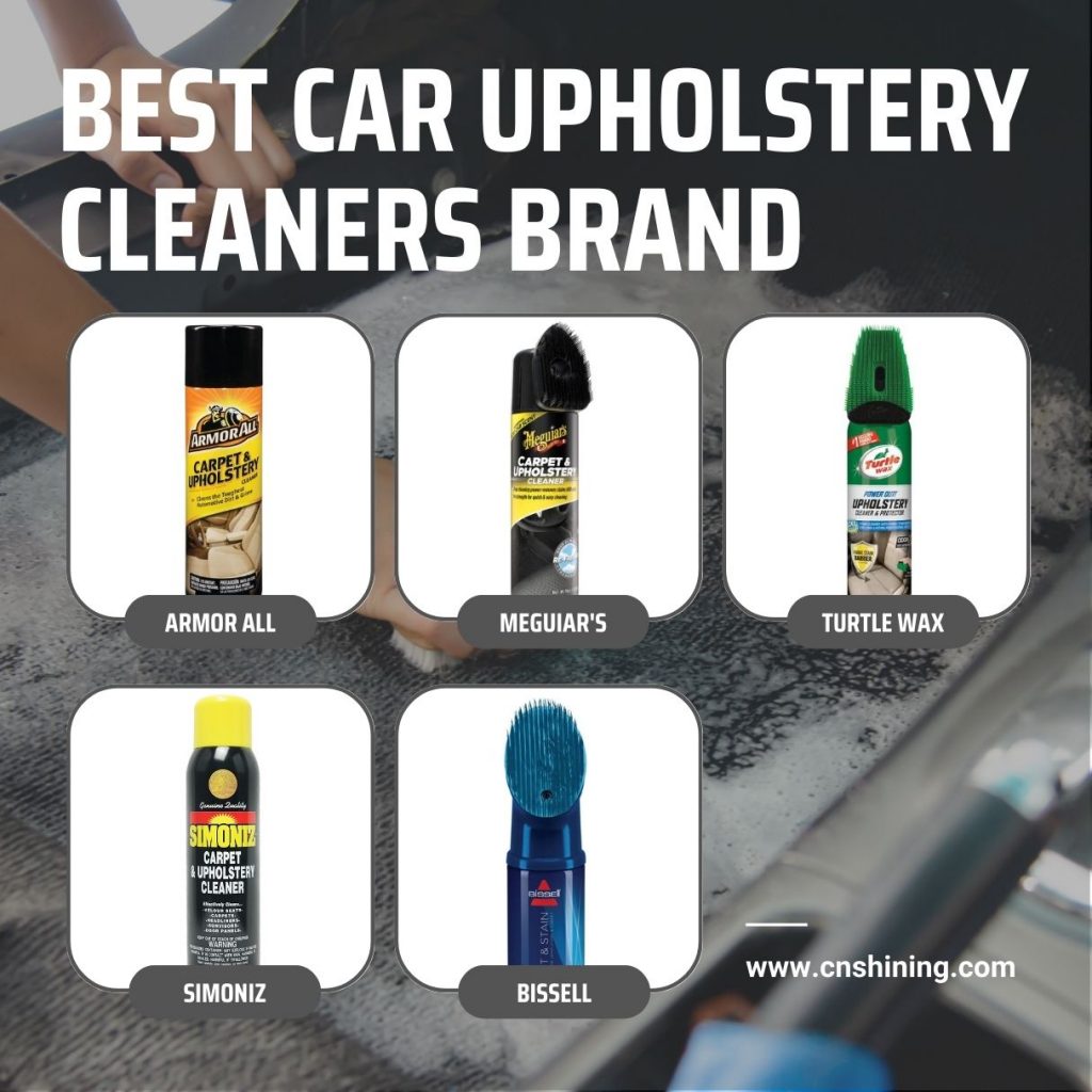 Car Upholstery Cleaners Aerosol Guide: Benefit, Principle