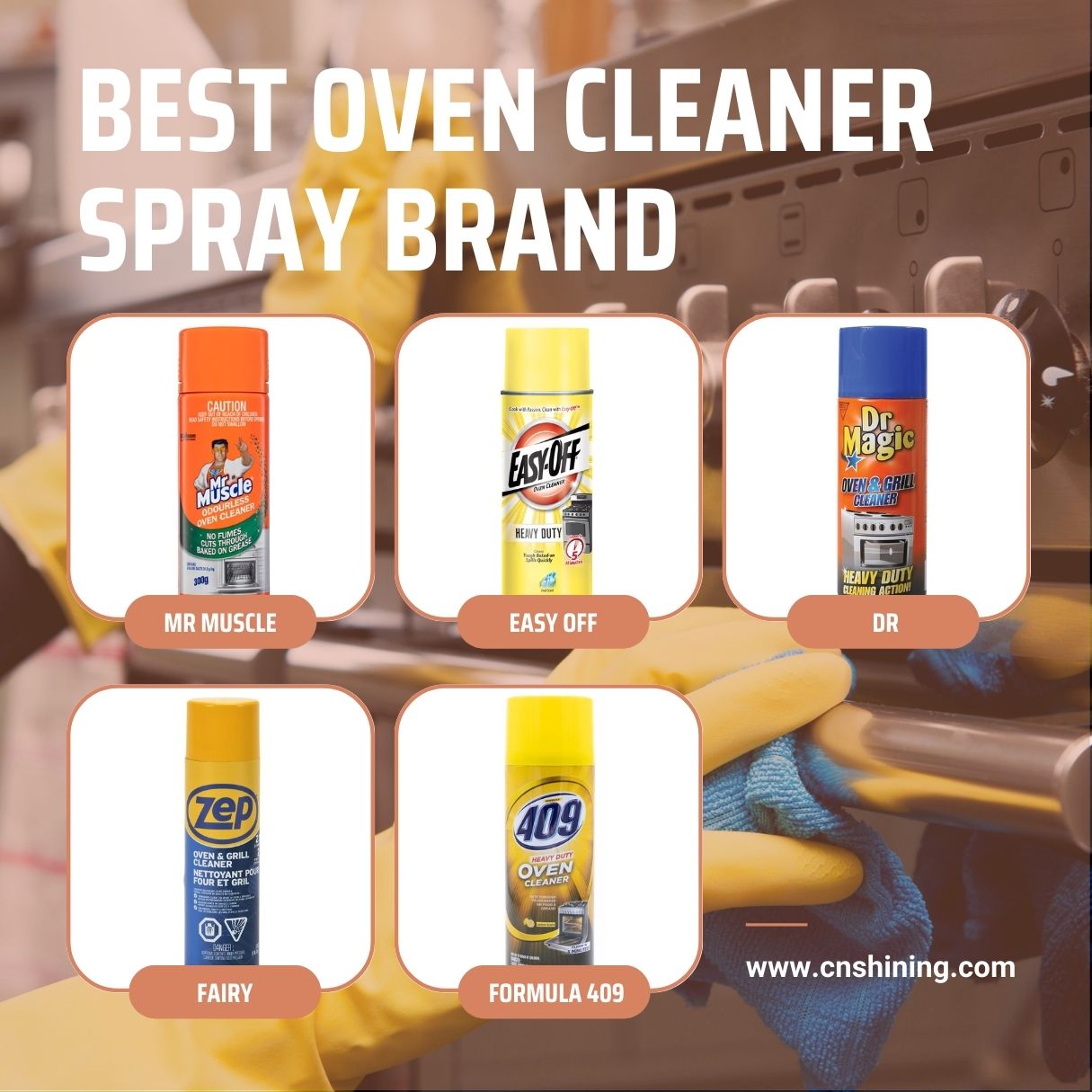 Oven Cleaner spray Aerosol Guide: Benefit, Principle, Ingredient, Brand