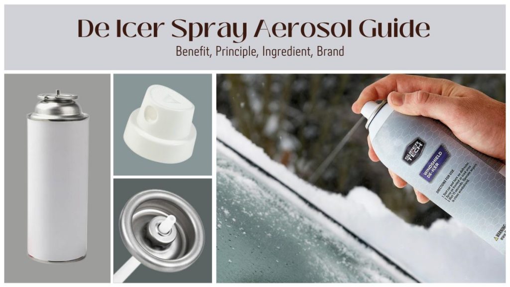 De Icer Spray Aerosol Guide: Nutzen, Prinzip, Inhaltsstoff, Marke
