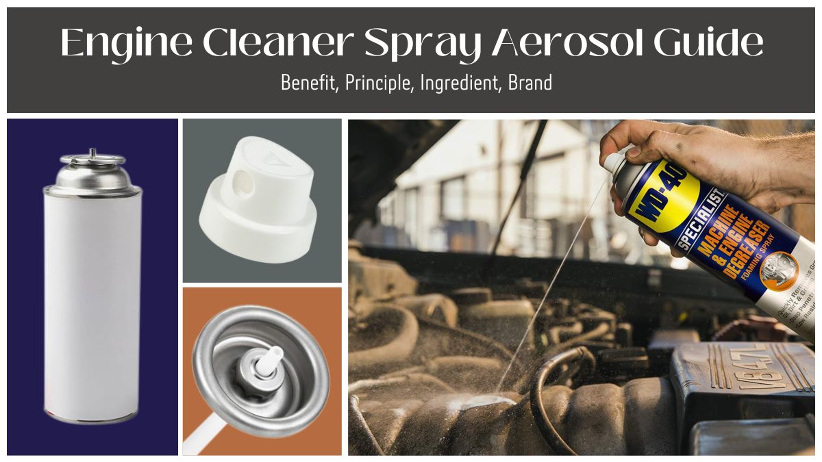 Guia de aerossol para limpador de motor: benefício, princípio, ingrediente,  marca