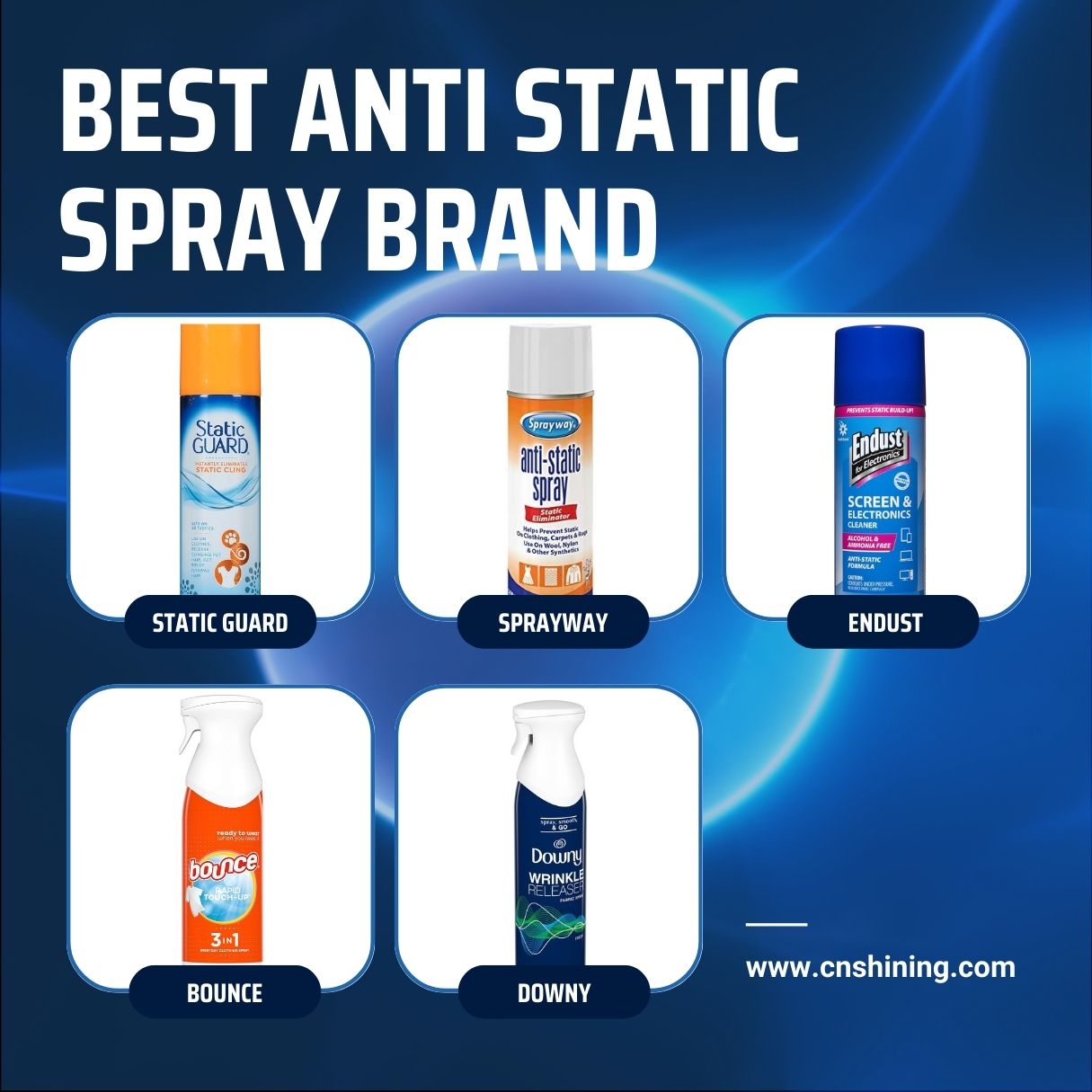 Anti Static Spray Aerosol Guide Benefit, Principle, Ingredient, Brand