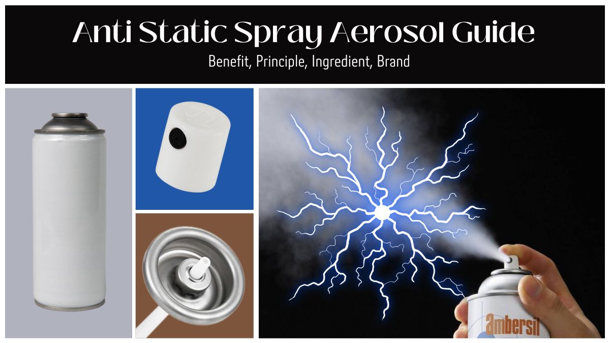  Anti Static Spray - Reduce Static Elecricity On Clothes :  Health & Household