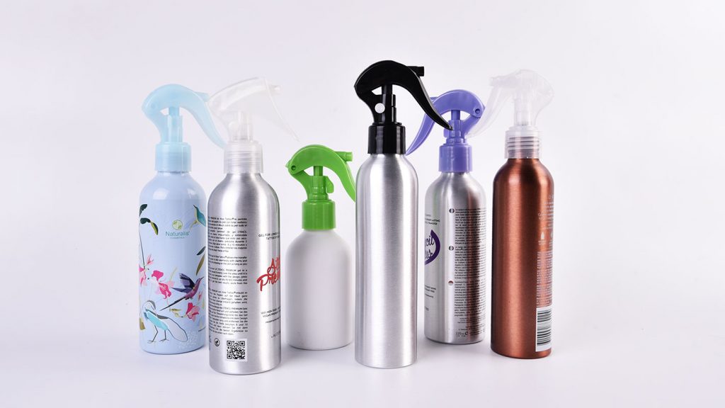 Botellas de spray con gatillo de aluminio de 200 ml, 1 unidad