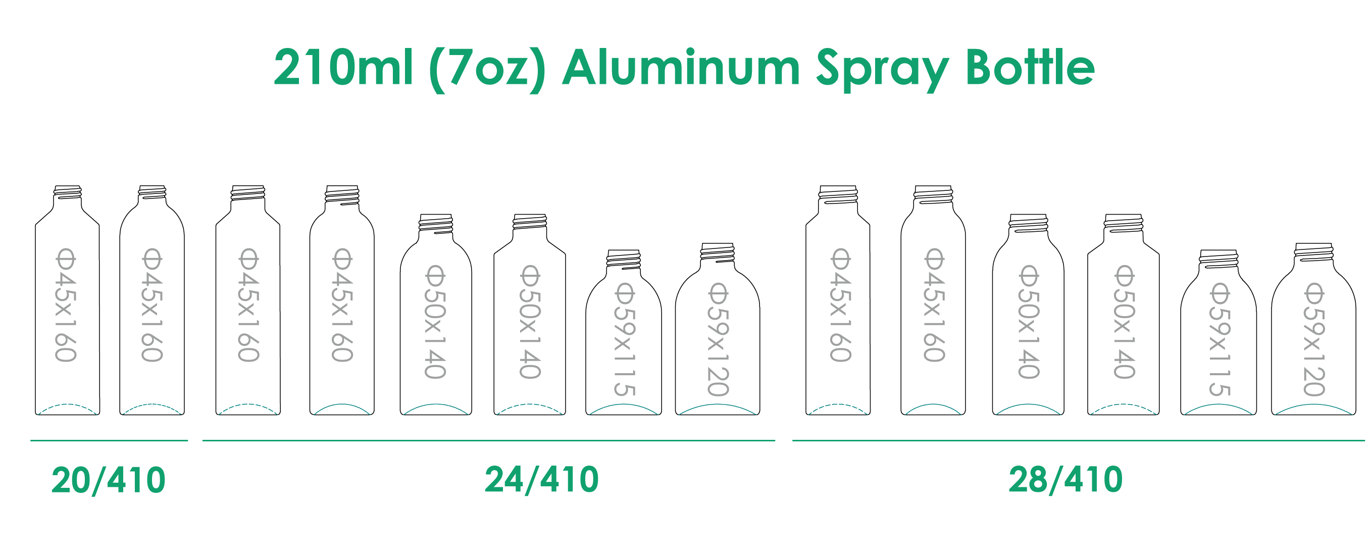 210ml-アルミ-スプレー-ボトル-ネック-仕上げ