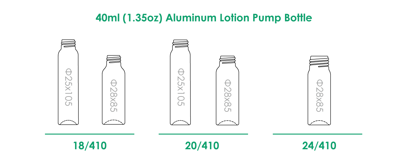 40ml-Alumínio-Loção-Bomba-Garrafa-Acabamento