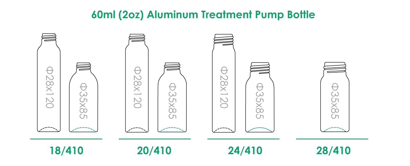 60ml-アルミニウム処理-ポンプ-ボトルネック-仕上げ